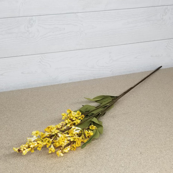 32" Mustard Paper Flower Stem