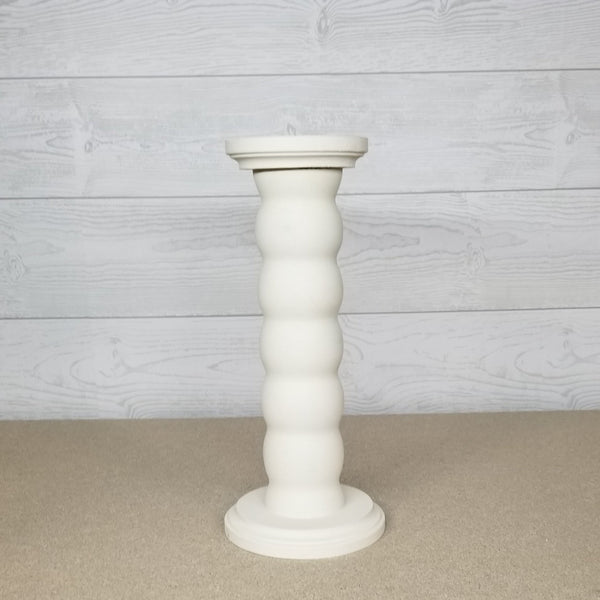 Repurposed Bed Rail Candle Holders