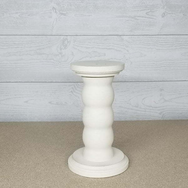 Repurposed Bed Rail Candle Holders
