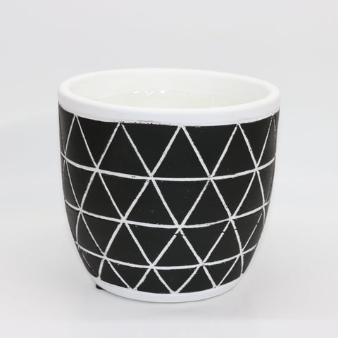 Diamond Stripe Planter