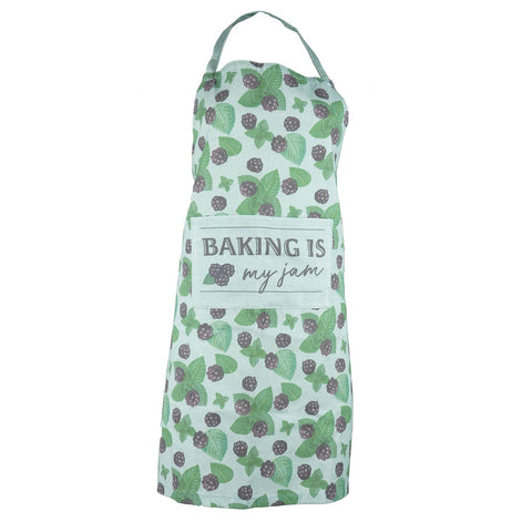 Krumb's Kitchen Farmhouse Blackberry Mint Apron