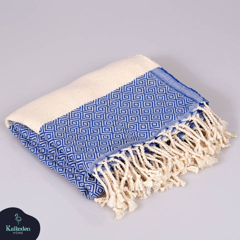 Dark Blue Turkish Sand Resistant Towel