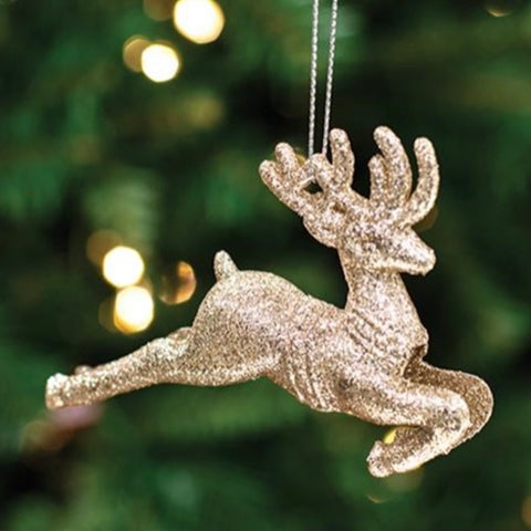 Running Deer Ornament