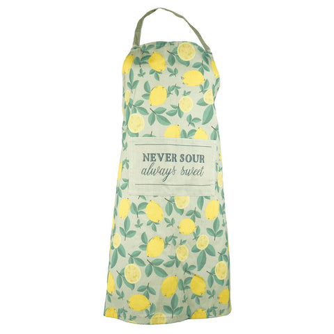 Krumb's Kitchen Farmhouse Lemon Basil Apron