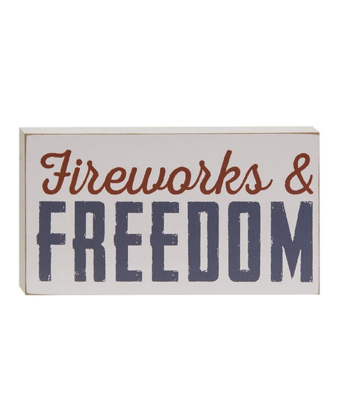 Fireworks & Freedom Blocks