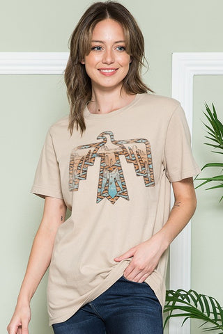 Aztec Bird Graphic Tee