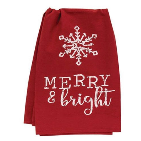 Merry & Bright Dish Towel